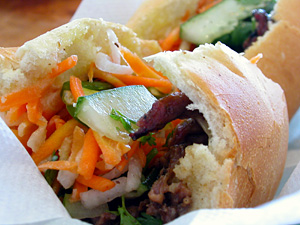 Char-grilled Pork Banh Mi