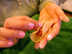 Folding Dumplings